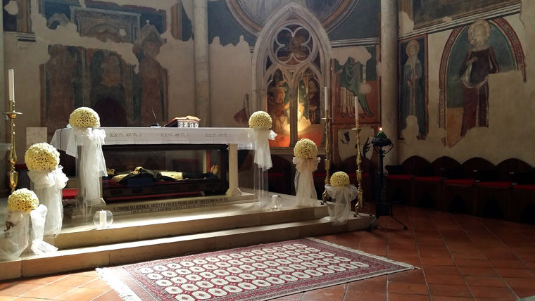 L'altare maggiore della Basilica